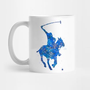 Polo sport blue art Mug